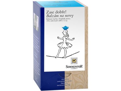 Balzám na nervy - bylinný porcovaný čaj BIO 27 g SONNENTOR
