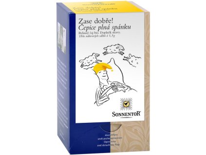 Bio Čepice plná spánku - bylinný porc.čaj dvoukomorový 27 g