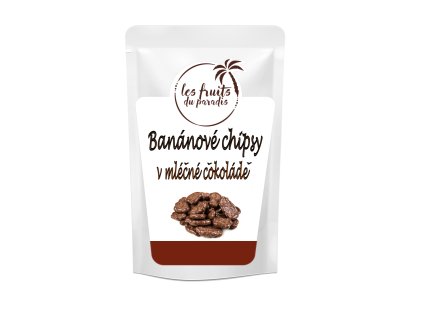 Banánový chips v čokoládě 1 kg LES FRUITS DU PARADIS