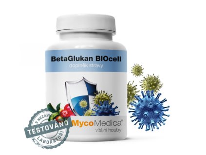 MycoMedica Betaglukan BIOcell 90 kapslí MYCOMEDICA