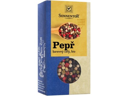 Pepř barevný celý BIO 50 g SONNENTOR