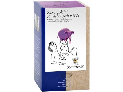 Pro dobrý pocit v břiše bylinný čaj BIO 27 g SONNENTOR