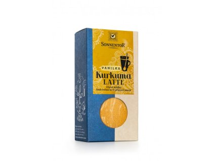 Kurkuma latte vanilka BIO 60 g SONNENTOR