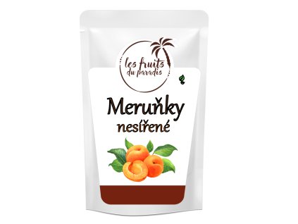 Meruňky sušené natural nesířené 500 g LES FRUITS DU PARADIS