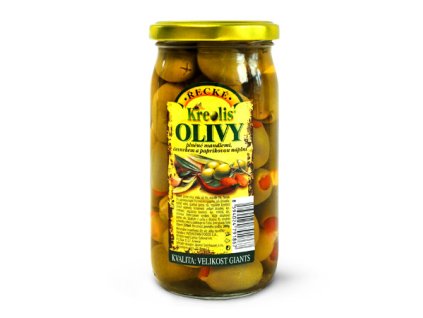 Olivy plněné MIX KREOLIS 350 g KREOLIS