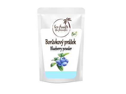 Borůvky lyofilizované prášek BIO 1 kg LES FRUITS DU PARADIS