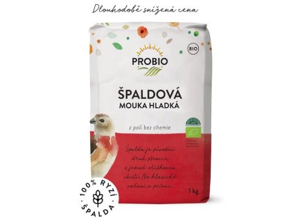 Špaldová mouka hladká BIO 1 kg PROBIO