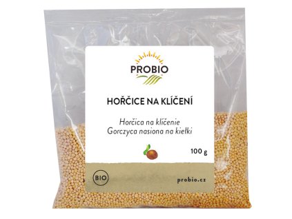 HOŘČICE NA KLÍČENÍ BIO 100 g PROBIO