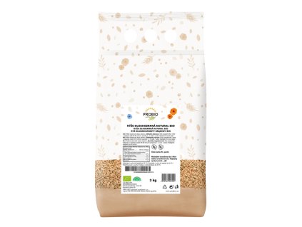 GASTRO - Rýže dlouhozrnná natural BIO 3 kg PROBIO