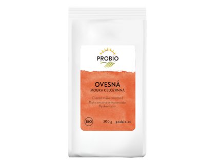 Mouka ovesná celozrnná instantní BIO 300 g PROBIO