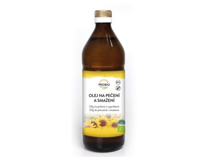 Slunečnicový olej BIO na pečení a smažení 750ml PROBIO