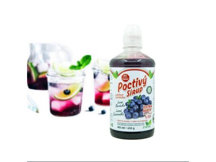 Sirup Lesní Borůvka, 650 g KALMA