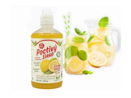 Sirup Osvěžující Citrón, 650 g KALMA