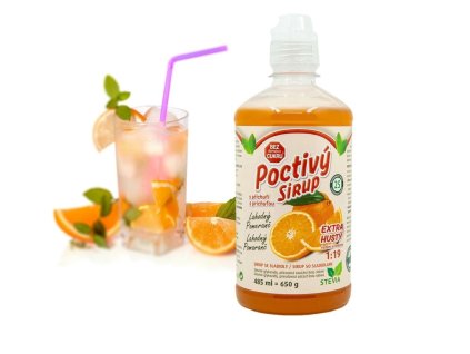 Sirup Lahodný Pomeranč, 650 g KALMA