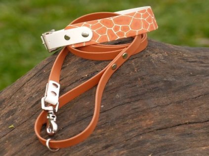 Slim-Chic BioThane® s designem PrintThane® Giraffenfell