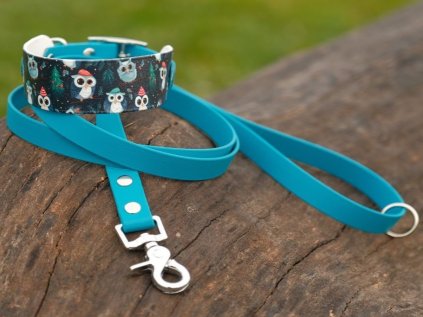 Slim-Chic BioThane® s designem PrintThane® X-mas Owl