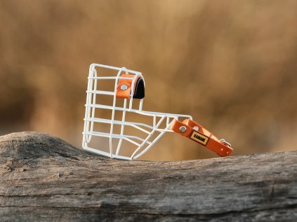 Kovový náhubek - shiba-inu