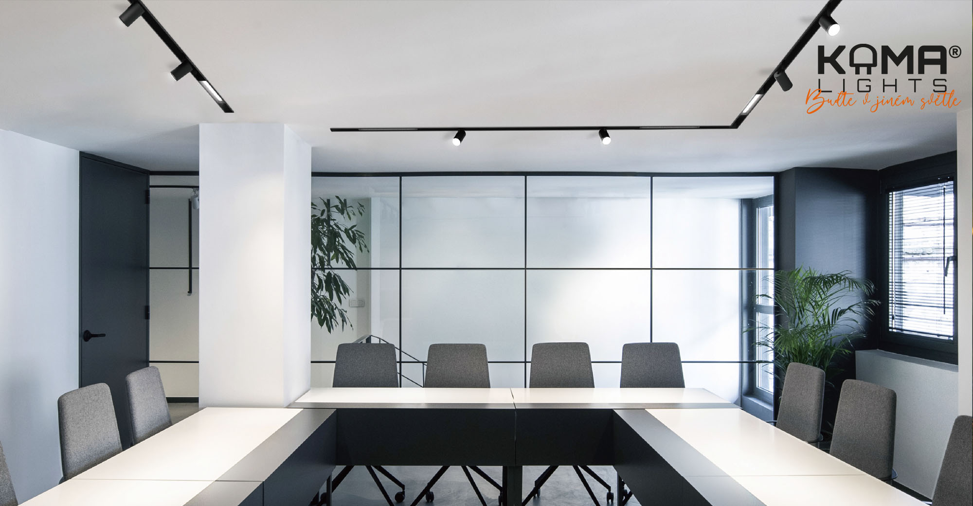 Track Light 24V DC Dual White: flexibility and style for your interior