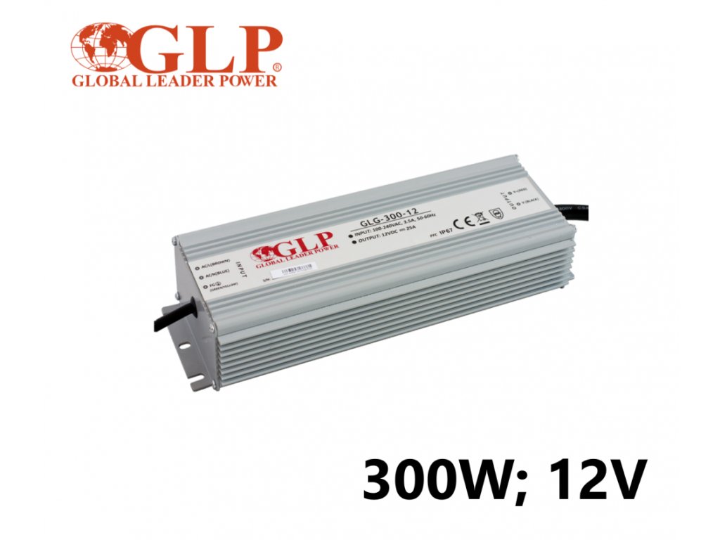 Zdroj konstantního napětí GLG 300W; 12V