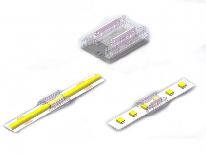 2 pins led strip connector strip to strip 11