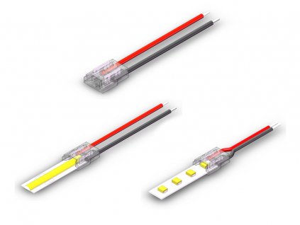 2 pins led strip connector strip to cable 11