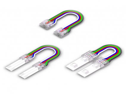 5 pins strip to strip with cable connector