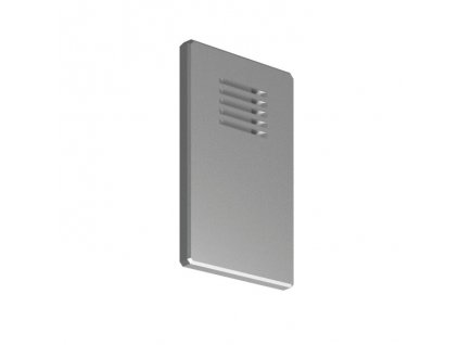 Záslepka KLUŚ DESIN pro LED hliníkové profily |stříbrná