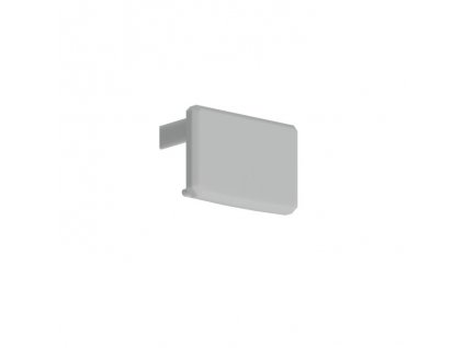 Záslepka KLUŚ SILER pro LED hliníkové profily |šedá