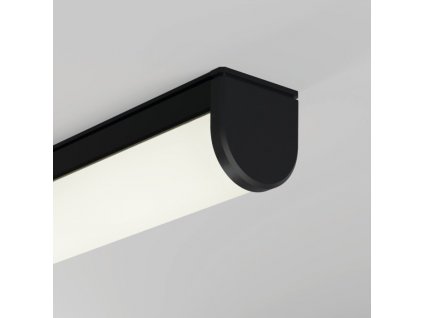 Záslepka KLUŚ GIL pro LED hliníkové profily |černá