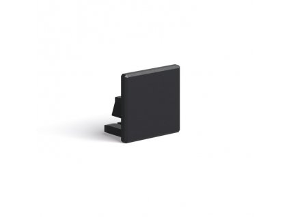 Záslepka KLUŚ MICRO-G pro LED hliníkové profily |černá