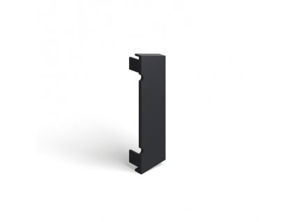 Záslepka KLUŚ PLAKIN-DUO-IN pro LED hliníkové profily |černá