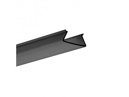 Difuzor KLUŚ FOLED-27 pro LED hliníkové profily |černý