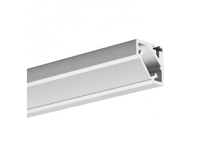 LED hliníkový profil KLUŚ GLAD-45 |stříbrná anoda