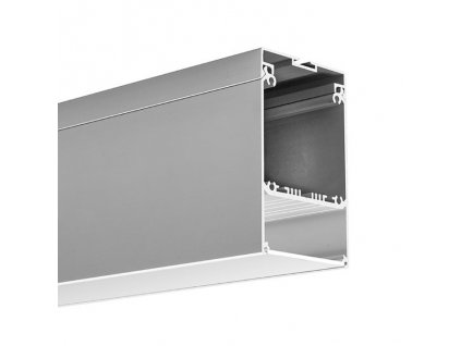 LED hliníkový profil KLUŚ GLADES |stříbrná anoda