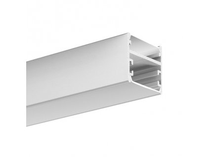 LED hliníkový profil KLUŚ GLAZA-DUO |stříbrná anoda