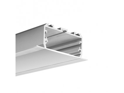 LED hliníkový profil KLUŚ LARKO-50 |stříbrná anoda