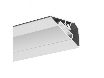 LED hliníkový profil KLUŚ LOC-30 |stříbrná anoda