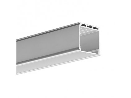 LED hliníkový profil KLUŚ LOKOM |stříbrná anoda