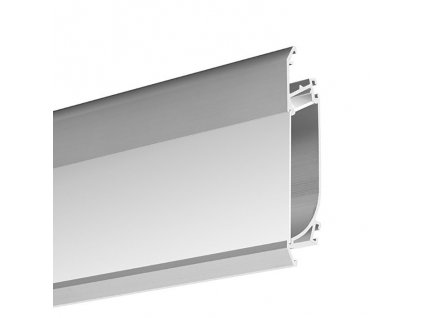 LED hliníkový profil KLUŚ OBIT |stříbrná anoda