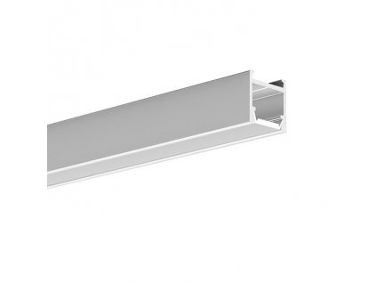 LED hliníkový profil KLUŚ PDS-H |stříbrná anoda
