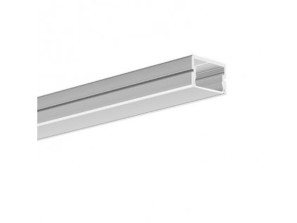 LED hliníkový profil KLUŚ SILER |stříbrná anoda