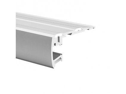 LED hliníkový profil KLUŚ STEP |stříbrná anoda