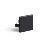 Záslepka KLUŚ PDS-ZM-PLUS pro LED hliníkové profily |černá