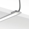 Záslepka s otvorem KLUŚ MICRO-LNK-OTW pro LED hliníkové profily |stříbrná