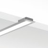 Záslepka KLUŚ MICRO-NK pro LED hliníkové profily |stříbrná