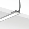 Záslepka s otvorem KLUŚ MICRO-NK-OTW pro LED hliníkové profily |stříbrná