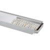 Záslepka KLUŚ FOLED-50 pro LED hliníkové profily |nerez
