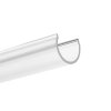 Difuzor KLUŚ G-22R pro LED hliníkové profily |čirý
