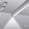 Difuzor KLUŚ LENSO-11R 10-90DEG pro LED hliníkové profily |čirý