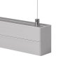 LED hliníkový profil KLUŚ 4050-W |stříbrná anoda